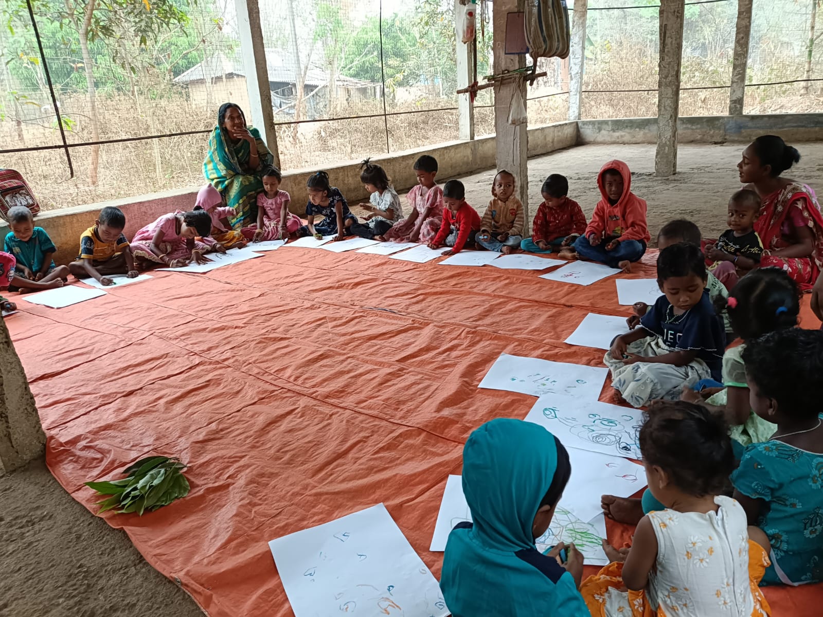 AET art camp learning moment