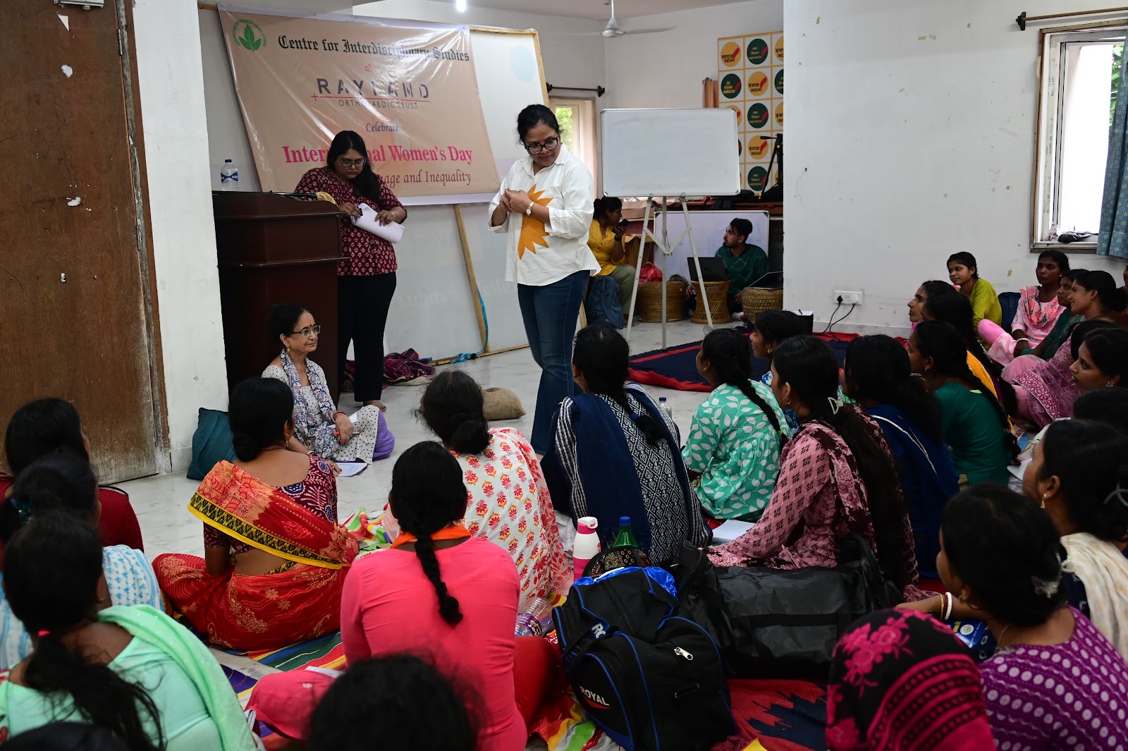 AET workshop session with educators